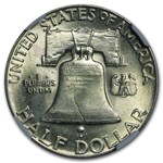 1948 Franklin Half Dollar MS-64 NGC (FBL)