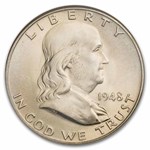 1948 Franklin Half Dollar MS-66 NGC (FBL)