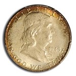 1948 Franklin Half Dollar MS-66 PCGS (FBL)