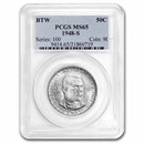 1948-S Booker T. Washington Half Dollar MS-65 PCGS