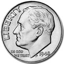 1948-S Roosevelt Dime BU