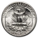 1948-S Washington Quarter 40-Coin Roll BU