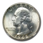 1948-S Washington Quarter MS-67+ NGC