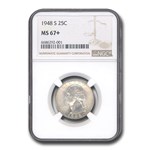 1948-S Washington Quarter MS-67+ NGC