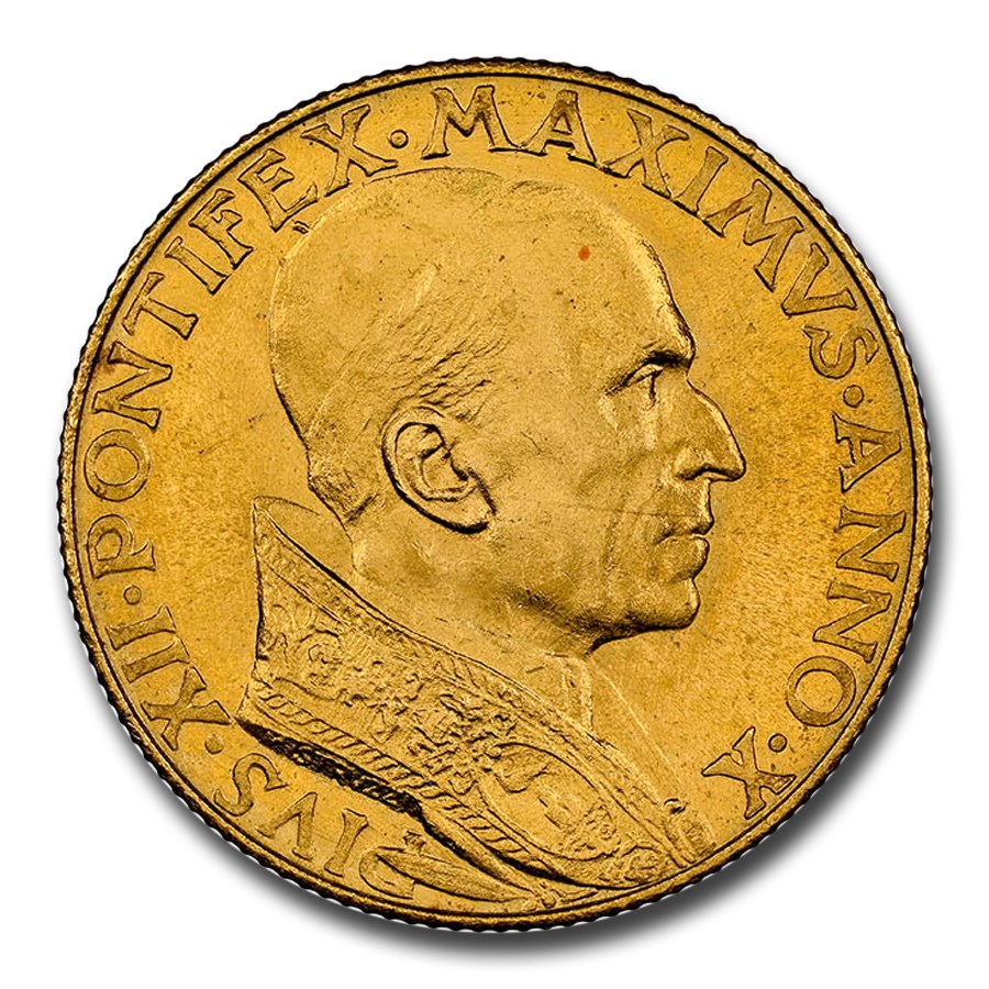 1948 Vatican City Gold 100 Lire Pius XII MS-66 NGC