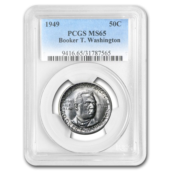 1949 Booker T. Washington Half MS-65 PCGS 1949 Booker T. Washington Half MS-65 PCGS