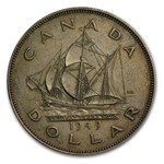 1949 Canada Silver Dollar George VI XF