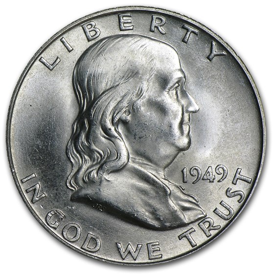 1949-D Franklin Half Dollar BU 1949-D Franklin Half Dollar BU