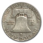 1949-D Franklin Half Dollar Fine/XF