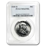 1949-D Franklin Half Dollar MS-63 PCGS (FBL)