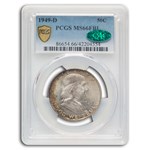1949-D Franklin Half Dollar MS-66 PCGS CAC (FBL)