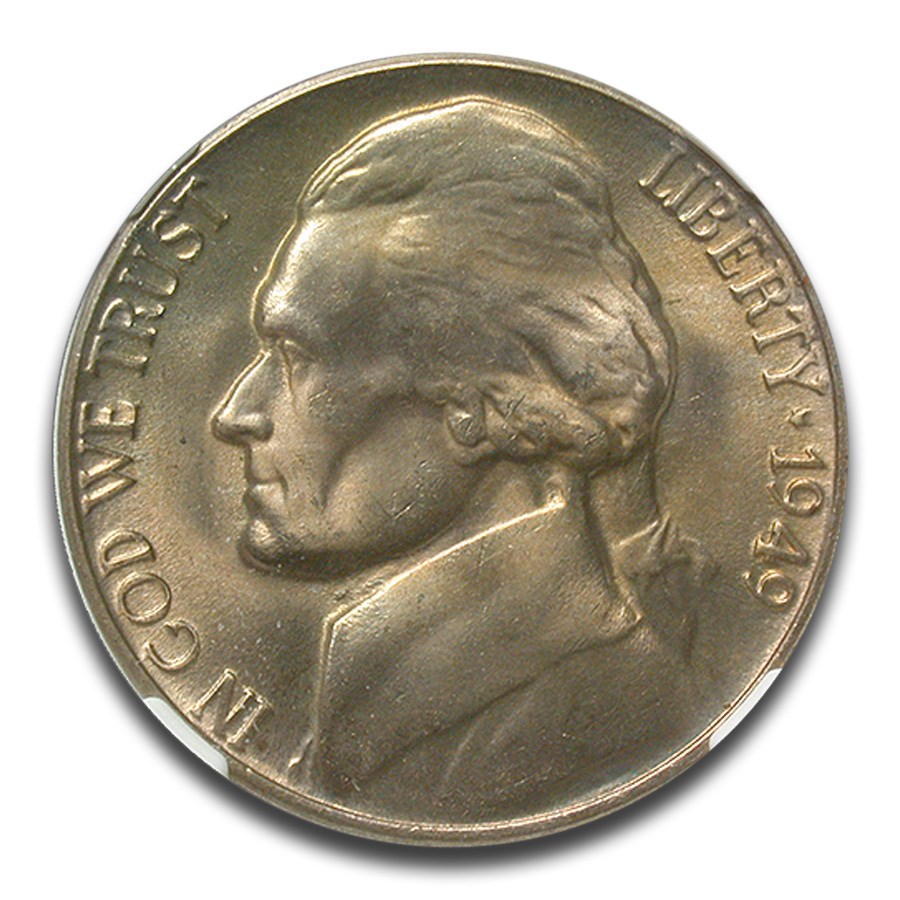 1949-D Jefferson Nickel MS-67 NGC