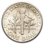 1949-D Roosevelt Dime AU