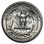 1949-D Washington Quarter 40-Coin Roll BU