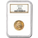 1949-D Washington Quarter MS-66 NGC