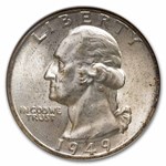 1949-D Washington Quarter MS-66 NGC