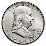 1949 Franklin Half Dollar 20-Coin Roll AU