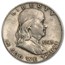 1949 Franklin Half Dollar Fine/XF