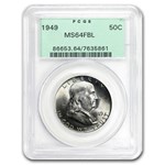 1949 Franklin Half Dollar MS-64 PCGS (FBL)