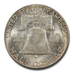 1949 Franklin Half Dollar MS-66 PCGS (FBL, Toned)