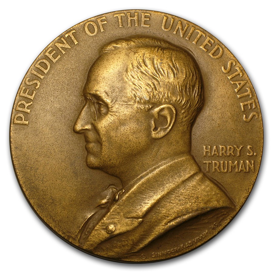 Buy 1949 Harry S. Truman Official Presidential Inaugural Medal | APMEX