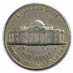 1949 Jefferson Nickel 40-Coin Roll Avg Circ