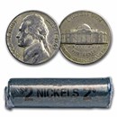 1949 Jefferson Nickel 40-Coin Roll Avg Circ