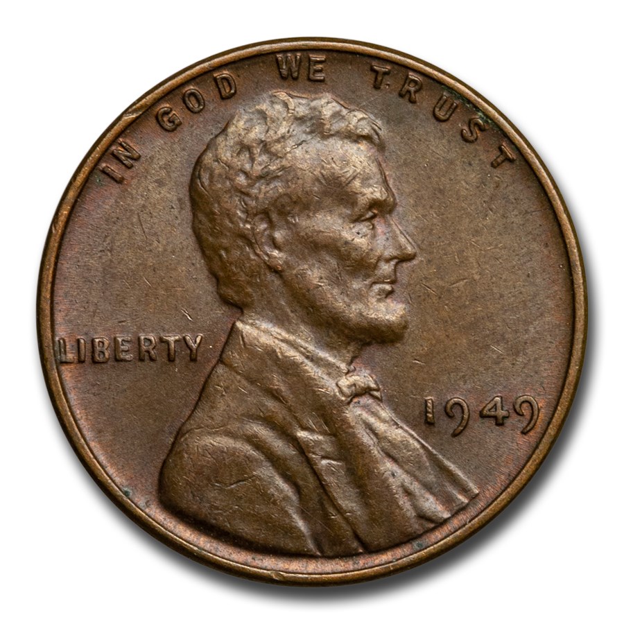 1949 Lincoln Cent BU (Red/Brown)