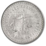 1949 Mexico 1 oz Silver Balance Scale (Cleaned)