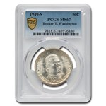 1949-S Booker T. Washington Commemorative Half Dollar MS-67 PCGS