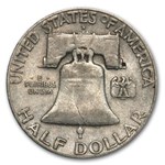 1949-S Franklin Half Dollar Fine/XF