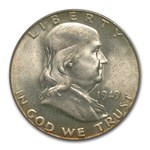 1949-S Franklin Half Dollar MS-65 NGC