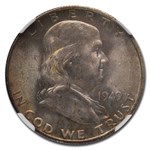 1949-S Franklin Half Dollar MS-66 NGC (FBL)