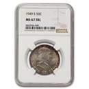 1949-S Franklin Half Dollar MS-67 NGC (FBL)