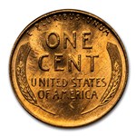1949-S Lincoln Cent BU (Red)