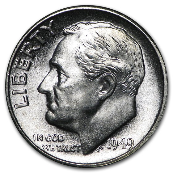 1949-S Roosevelt Dime BU 1949-S Roosevelt Dime BU