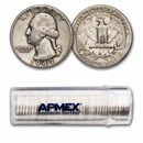 1949 Washington Quarter 40-Coin Roll Avg Circ
