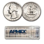 1949 Washington Quarter 40-Coin Roll BU