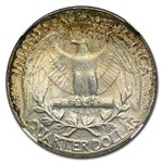 1949 Washington Quarter MS-66 NGC CAC (Toned)