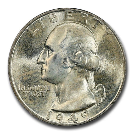 1949 Washington Quarter MS-67 PCGS 1949 Washington Quarter MS-67 PCGS