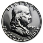 1950-63 Franklin Half Dollar Short Set Proof (Capital Plastic)