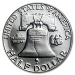 1950-63 Franklin Half Dollar Short Set Proof (Capital Plastic)