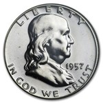 1950-63 Franklin Half Dollar Short Set Proof (Capital Plastic)