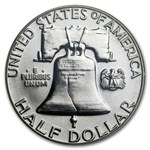1950-63 Franklin Half Dollar Short Set Proof (Capital Plastic)