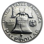 1950-63 Franklin Half Dollar Short Set Proof (Capital Plastic)