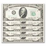 1950-A (B-New York) $10 FRN CU (Fr#2011-B) 23 consecutive