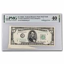 1950-A (B-New York) $5 FRN XF-40 PMG (Fr#1962-B) Fold Over