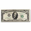1950-B* (B-New York) $10 FRN VF (Fr#2012-B*) Star Note