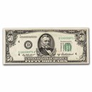 1950-B (D-Cleveland) $50 FRN AU (Fr#2109-D)