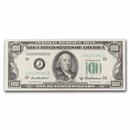 1950-B (J-Kansas City) $100 FRN AU (Fr#2159-J)